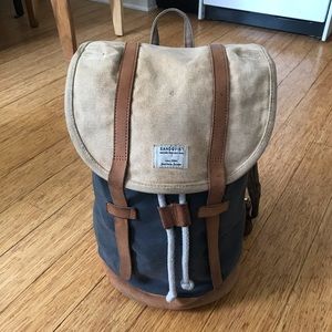Sandqvist Stig backpack tricolor